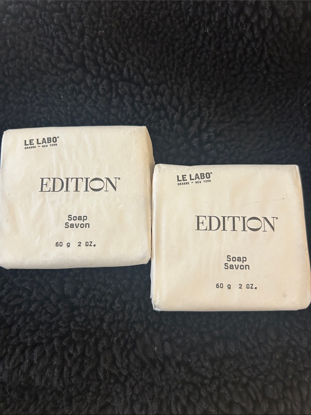 Le Labo 2-Luxury Medium Edition Scented Soap Bars 2x60g 2 oz. / Sealed